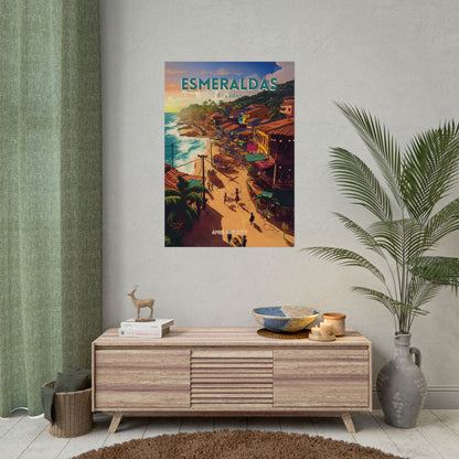 🇪🇨 Ecuador - Esmeraldas ｜ Poster
