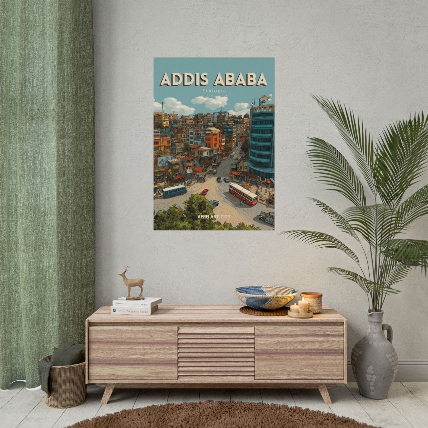Ethiopia - Addis Ababa ｜ Poster