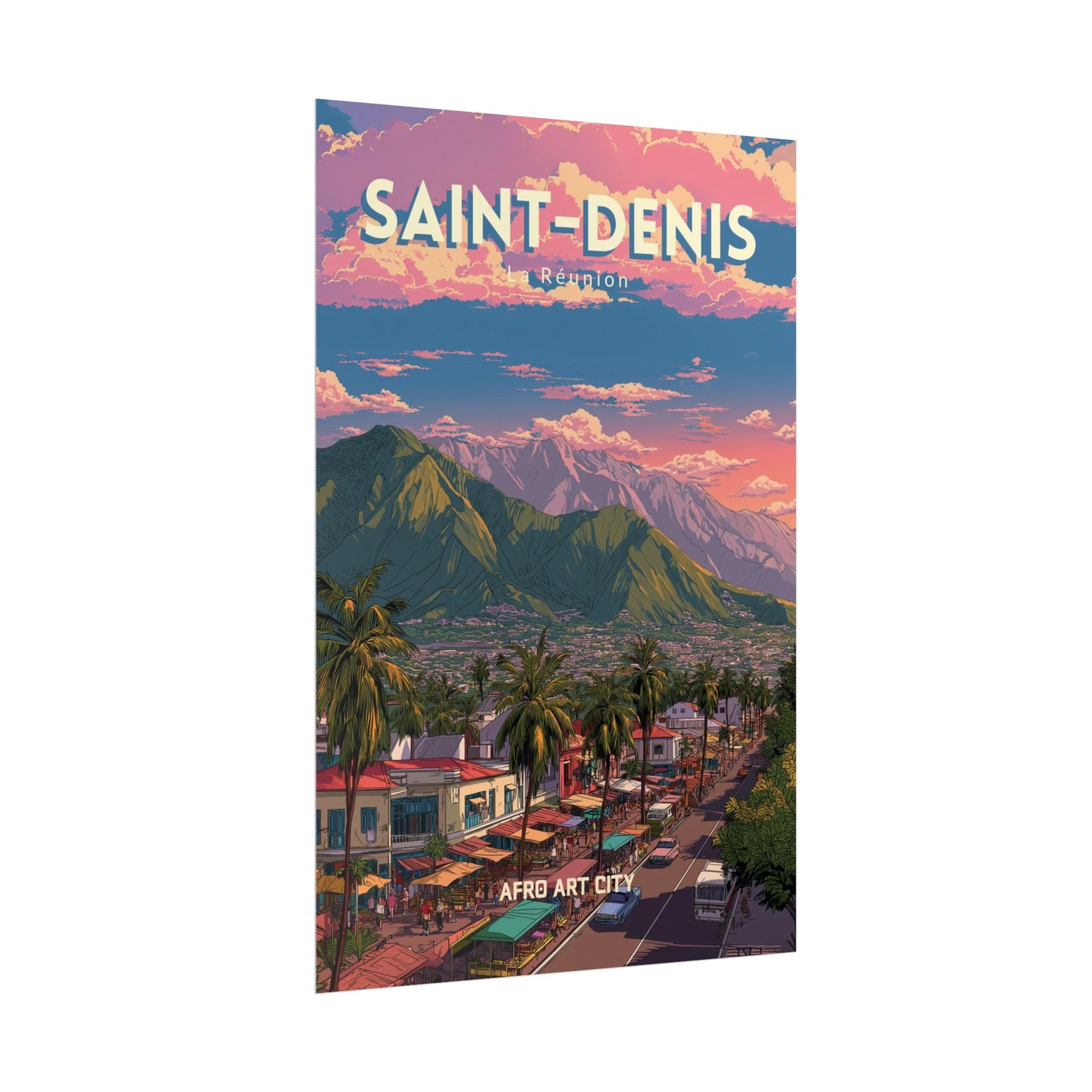La Réunion - Saint-Denis｜Poster
