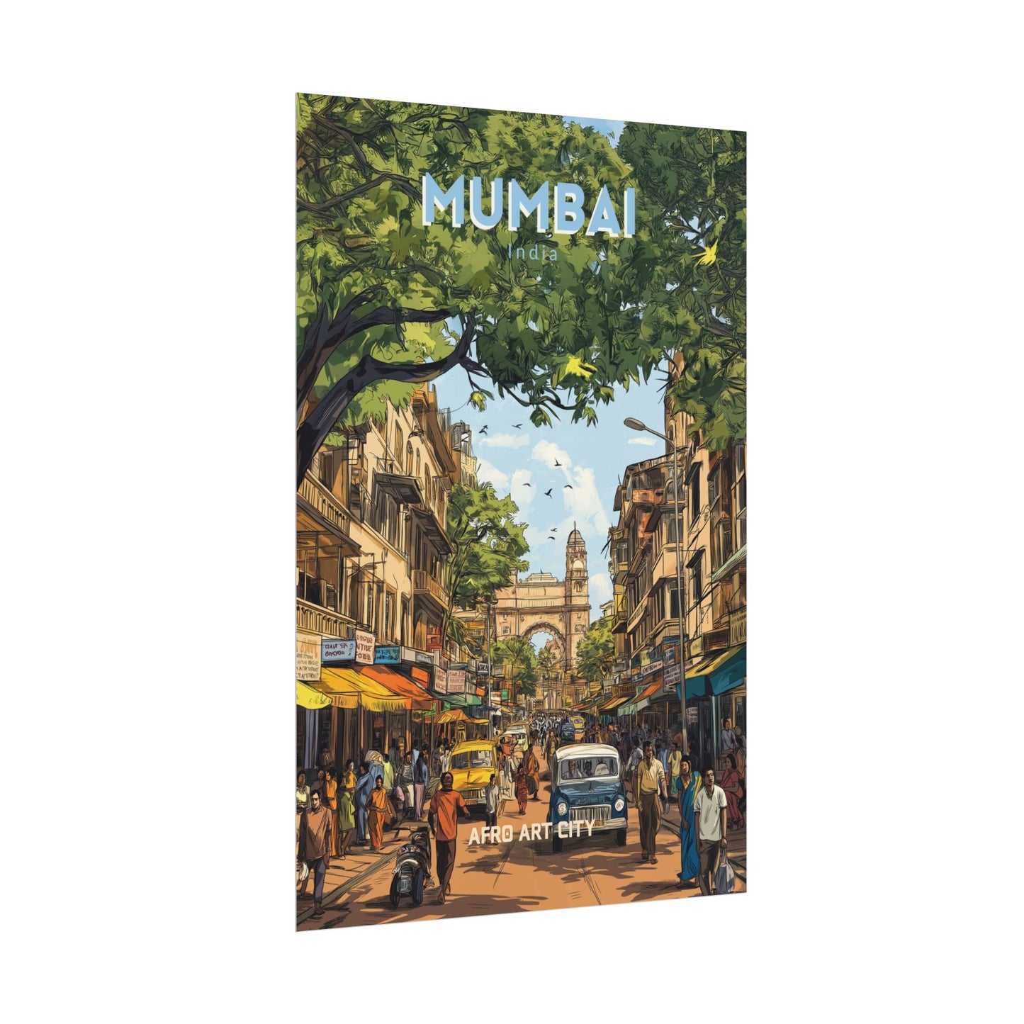 🇮🇳 India - Mumbai ｜ Poster