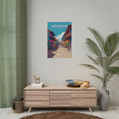 🇨🇴 Colombia - Getsemaní, Cartagena ｜ Poster