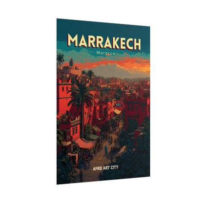 🇲🇦 Morocco - Marrakech ｜ Poster