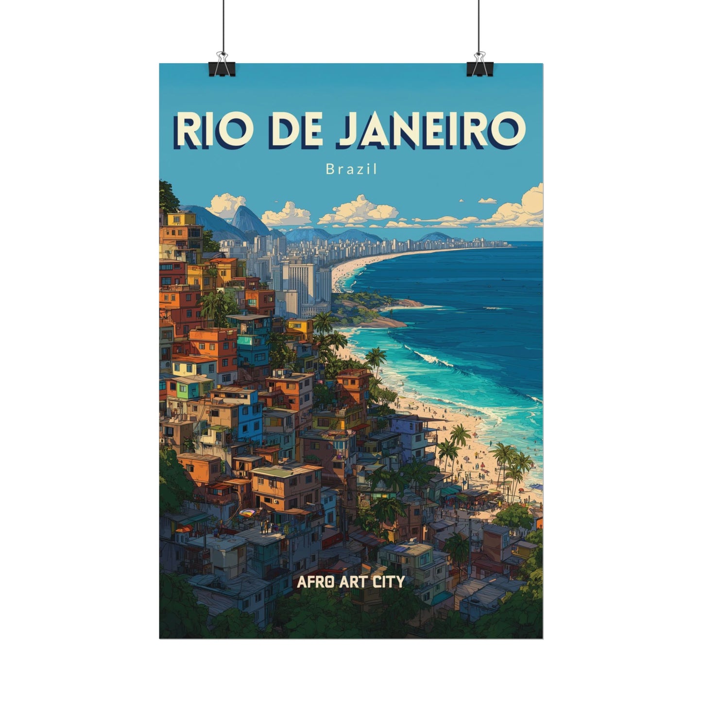 🇧🇷 BRAZIL - Rio de Janeiro ｜ Poster