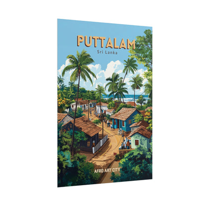 🇱🇰 Sri Lanka - Puttalam ｜ Poster
