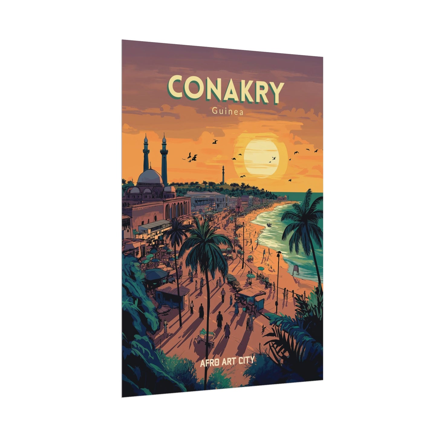 🇬🇳 Guinea - Conakry ｜ Poster