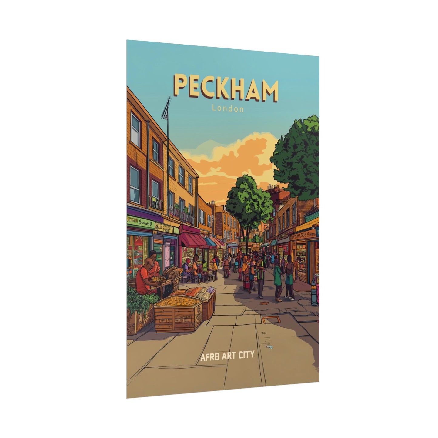 🇬🇧 United Kingdom - Peckham ｜ Poster