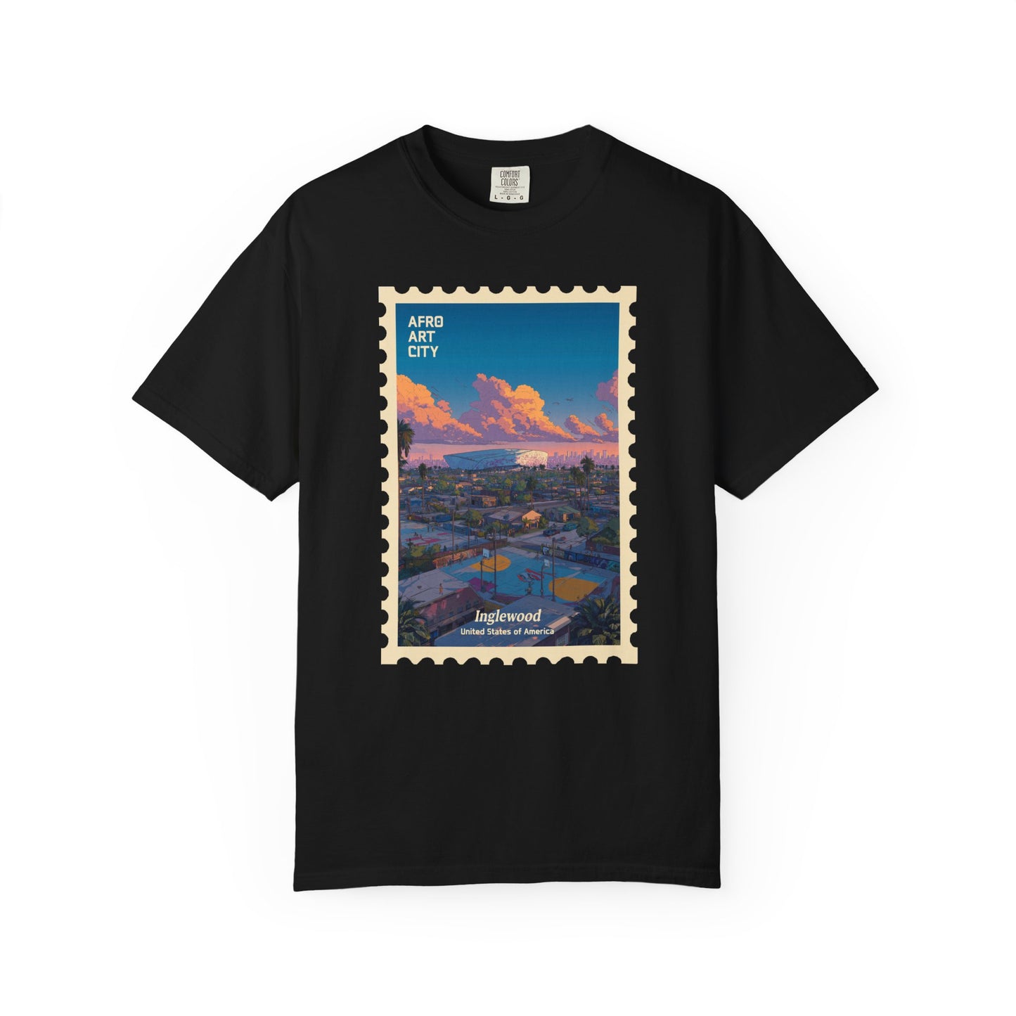 United States - California, Inglewood | Postcards Travel T-Shirt