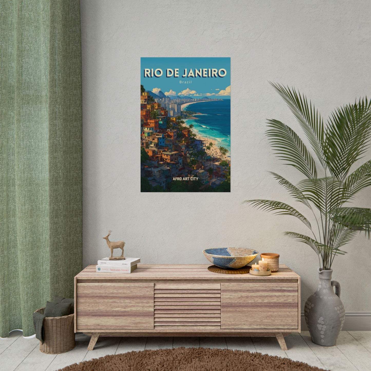 🇧🇷 BRAZIL - Rio de Janeiro ｜ Poster