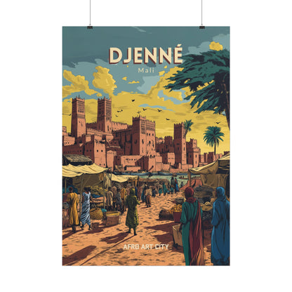 🇲🇱 Mali - Djenné ｜ Poster