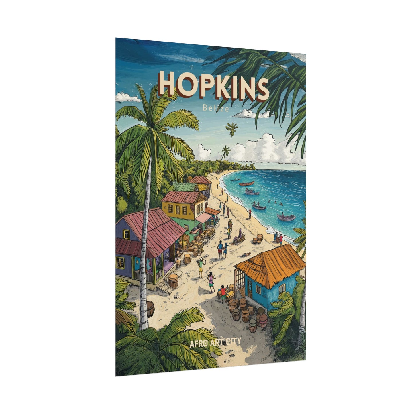 Belize - Hopkins｜Poster