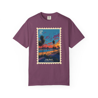 United States - California, Long Beach | Postcards Travel T-Shirt