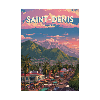La Réunion - Saint-Denis｜Poster