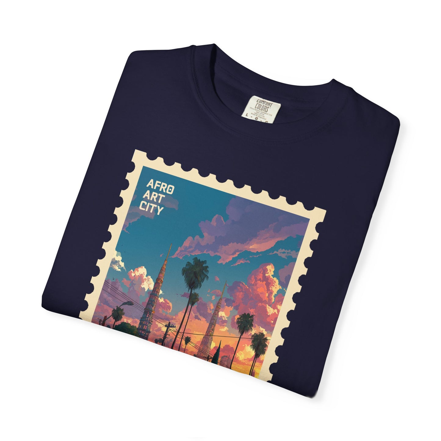 United States - California, Watts | Postcards Travel T-Shirt
