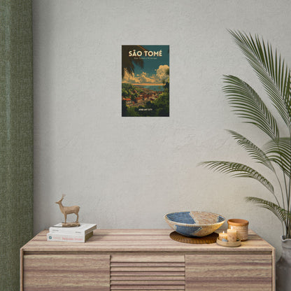 São Tomé and Príncipe - São Tomé ｜ Poster