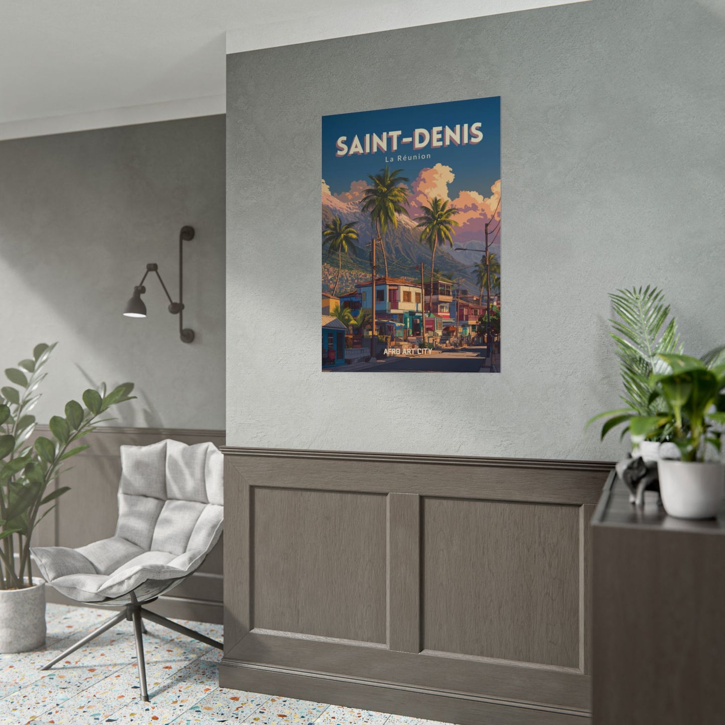 La Réunion - Saint-Denis｜Poster