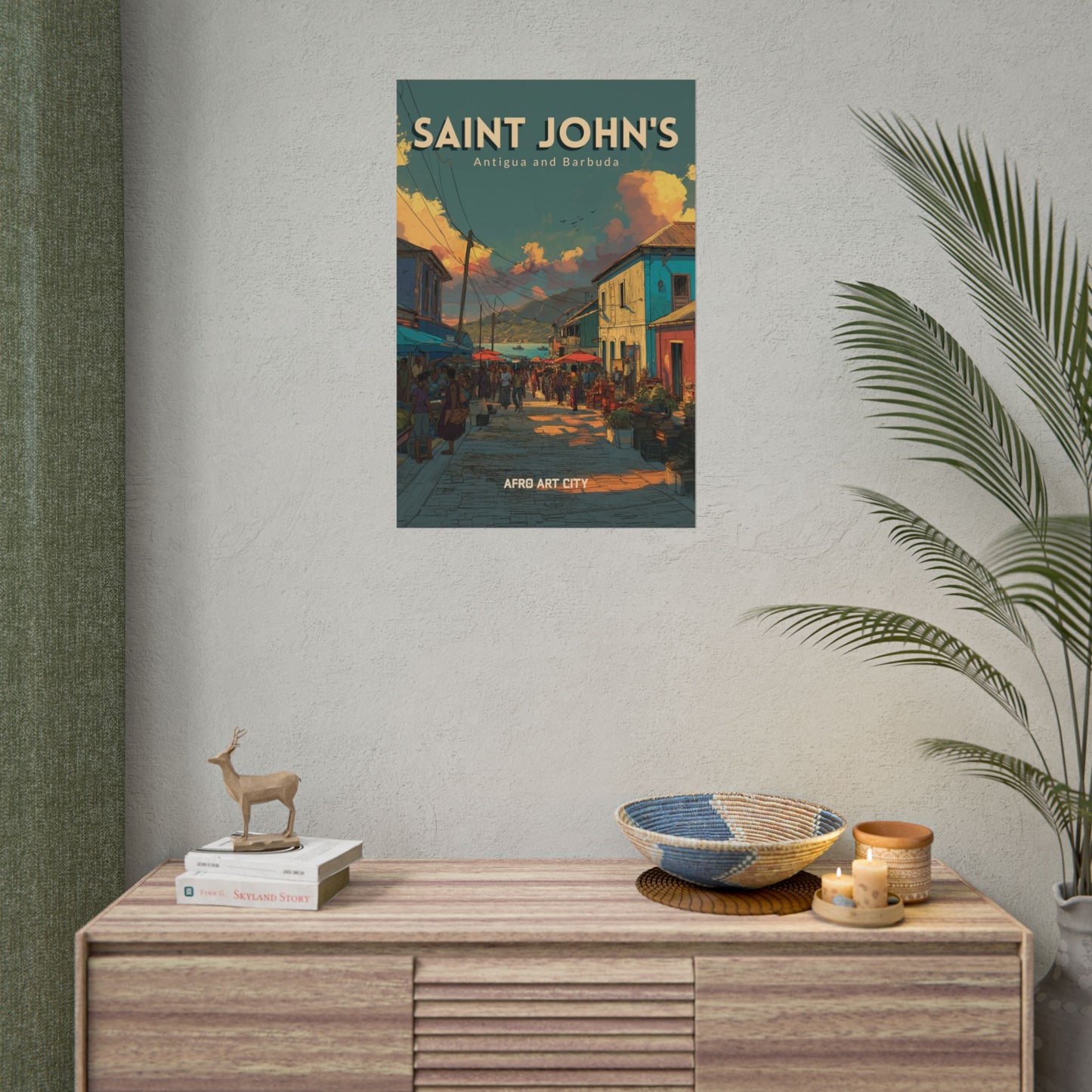 Antigua and Barbuda - Saint John's｜Poster