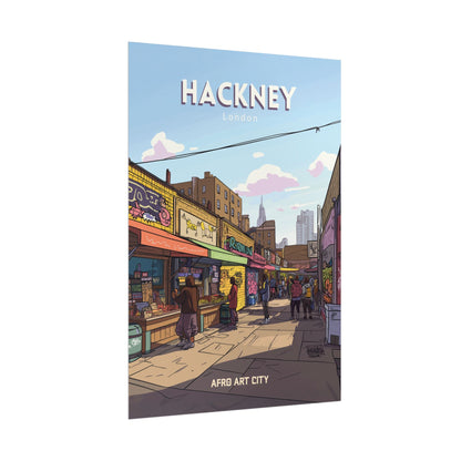 🇬🇧 United Kingdom - Hackney ｜ Poster