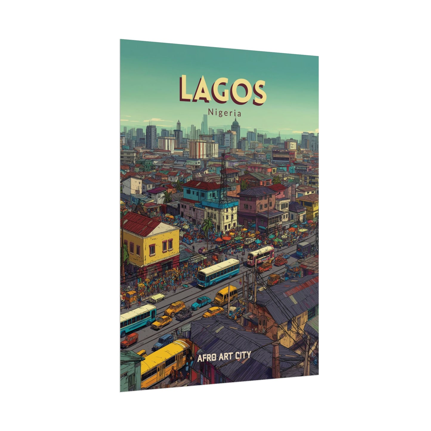 Nigeria - Lagos ｜ Poster