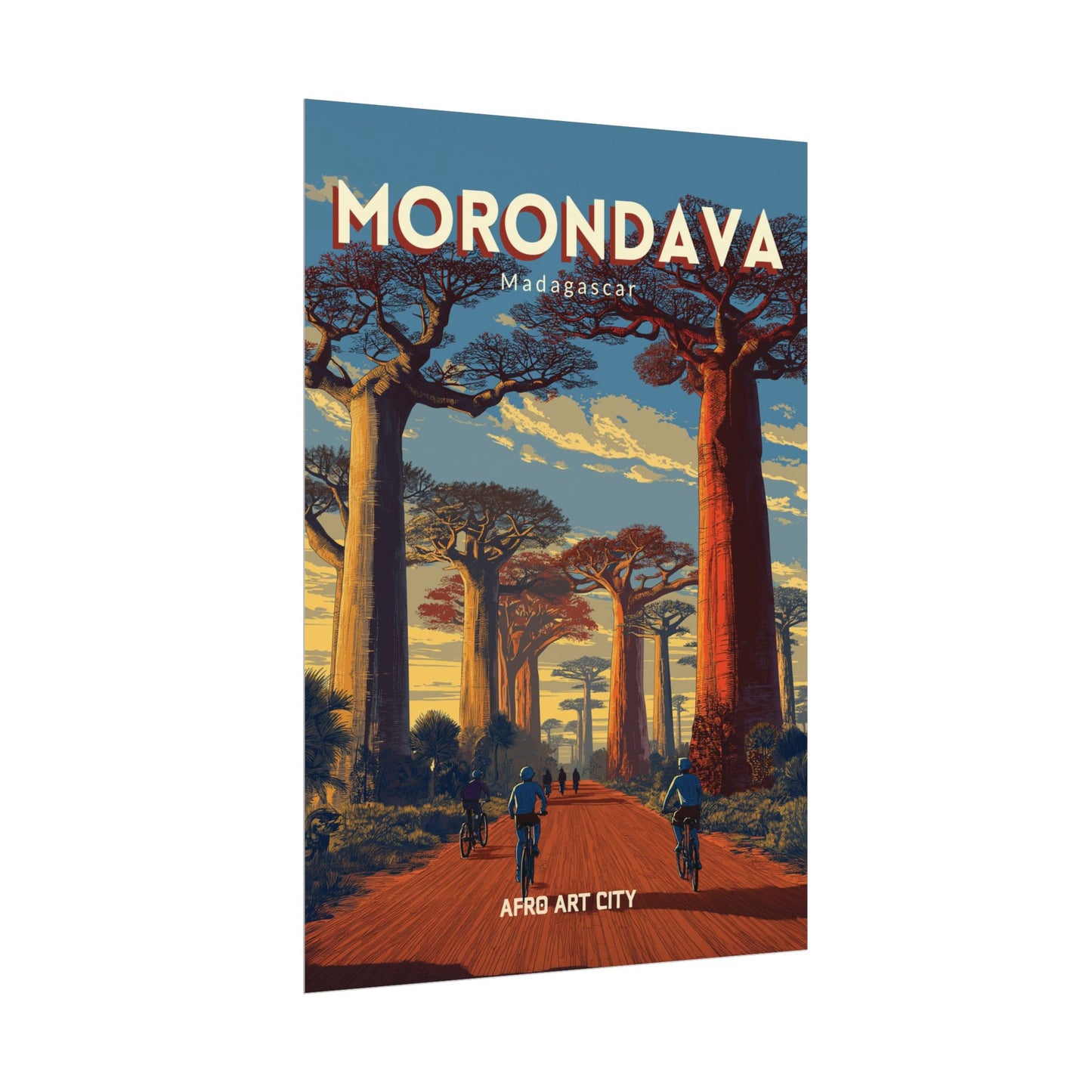 🇲🇬 Madagascar - Morondava｜Poster