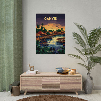 🇧🇯 Bénin - Ganvié ｜ Poster