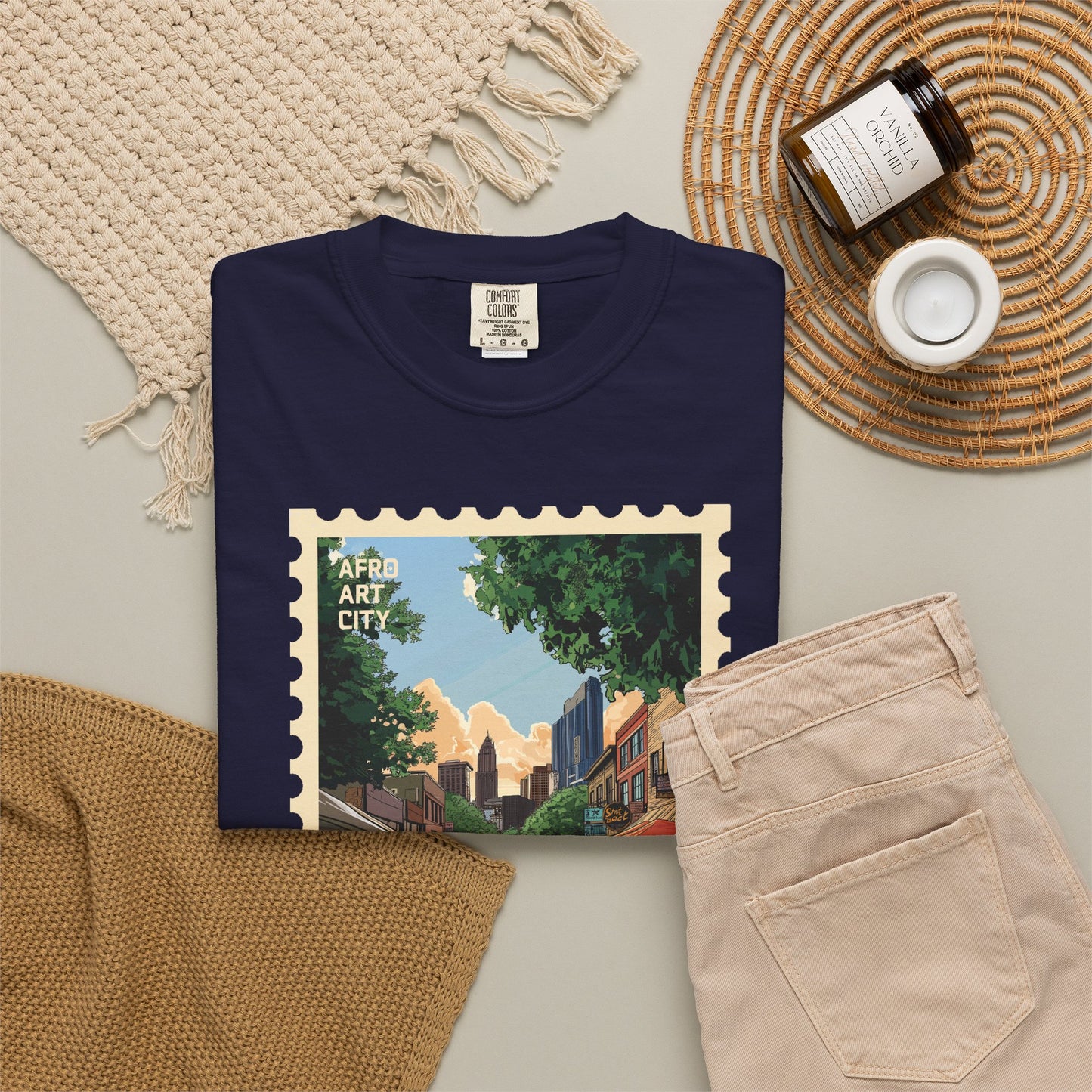 United States - Georgia, Sweet Auburn | Postcards Travel T-Shirt