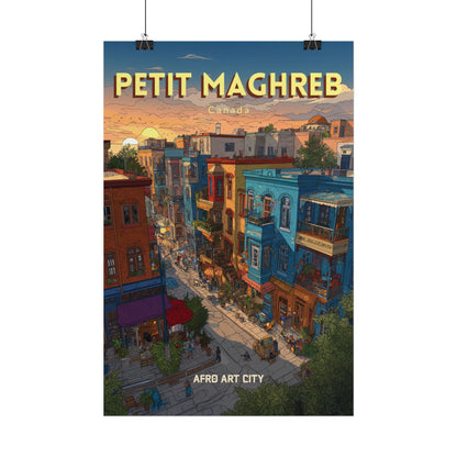 Canada - Quebec, Montreal, Petit Maghreb｜Poster