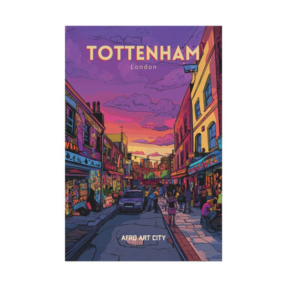 🇬🇧 United Kingdom - Tottenham ｜ Poster