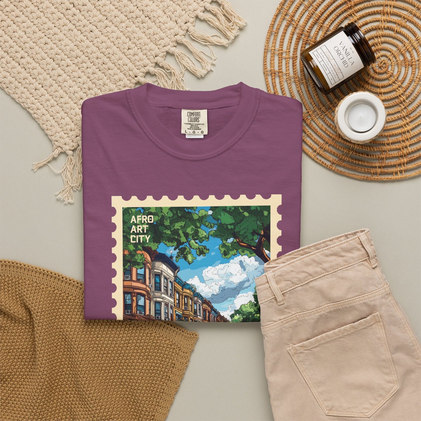 United States - New York, Bedford-Stuyvesant | Postcards Travel T-Shirt
