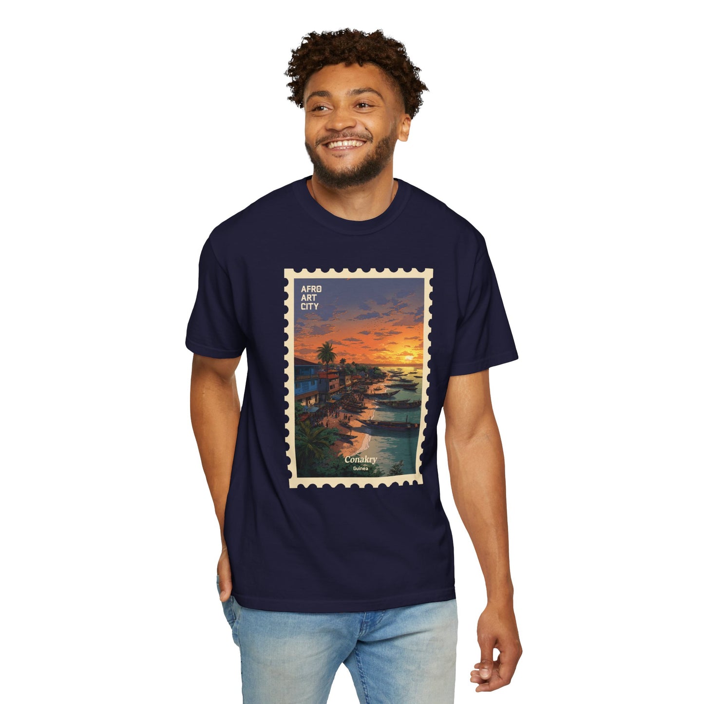 Guinea - Conakry | Postcards Travel T-Shirt