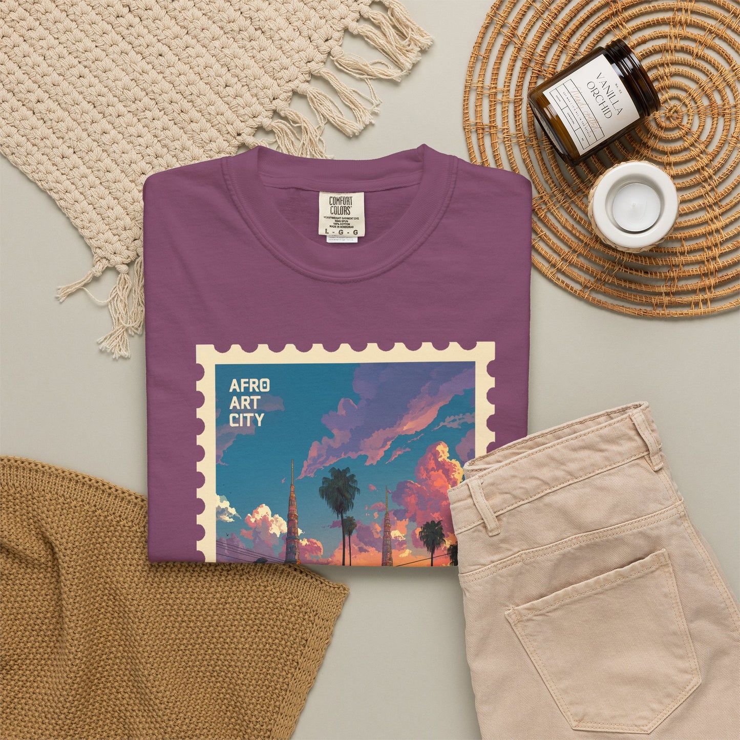 United States - California, Watts | Postcards Travel T-Shirt