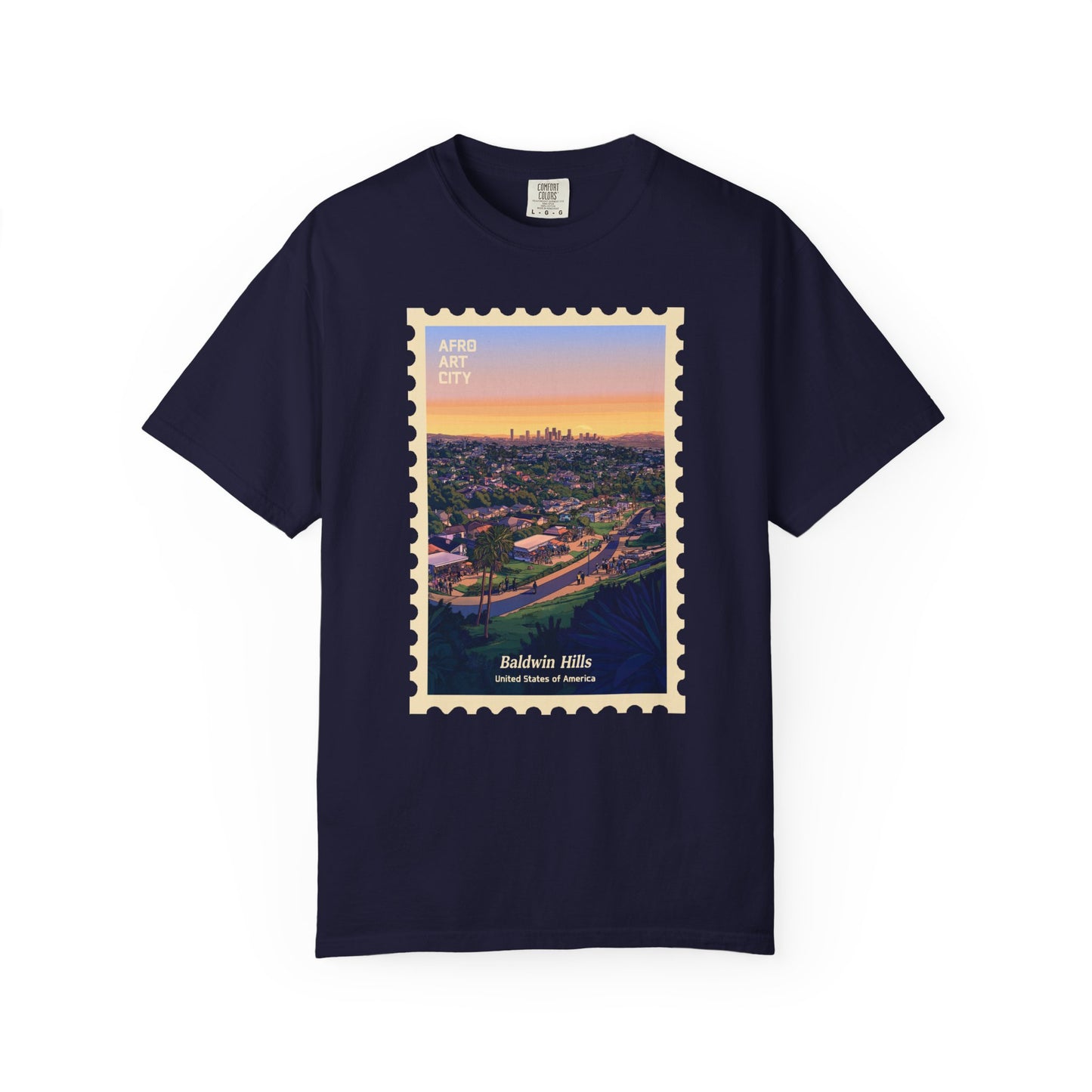 United States - California, Baldwin Hills | Postcards Travel T-Shirt