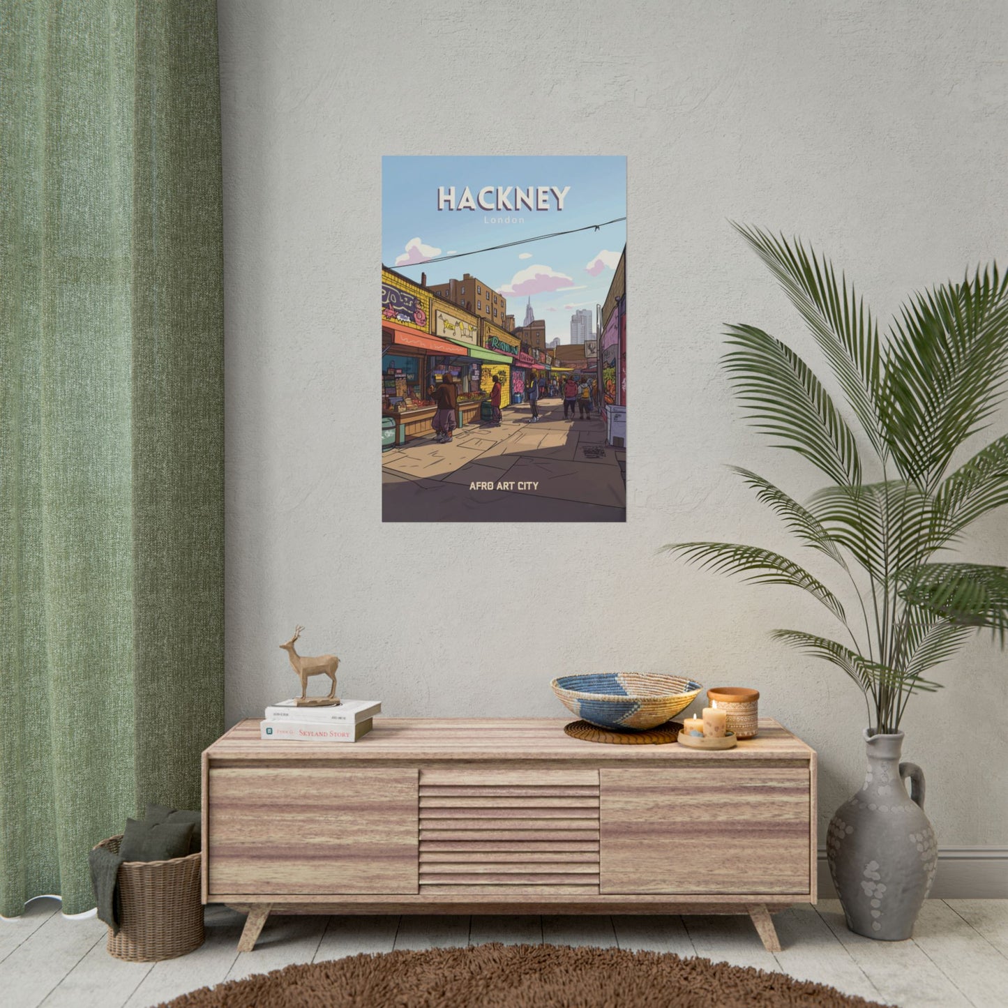🇬🇧 United Kingdom - Hackney ｜ Poster
