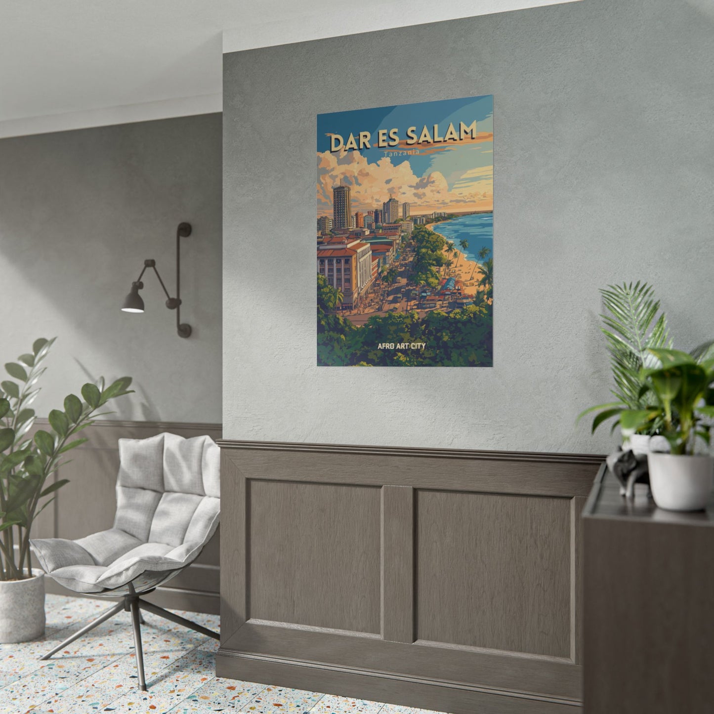 Tanzania - Dar es Salam ｜ Poster