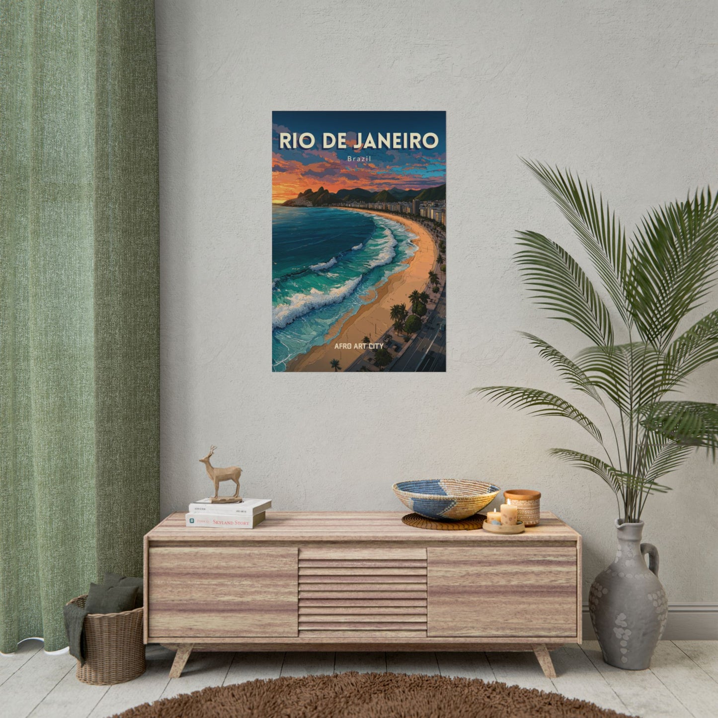 🇧🇷 BRAZIL - Rio de Janeiro ｜ Poster