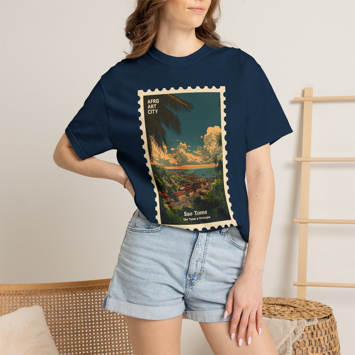 Sao Tome and Principe - Sao Tome | Postcards Travel T-Shirt