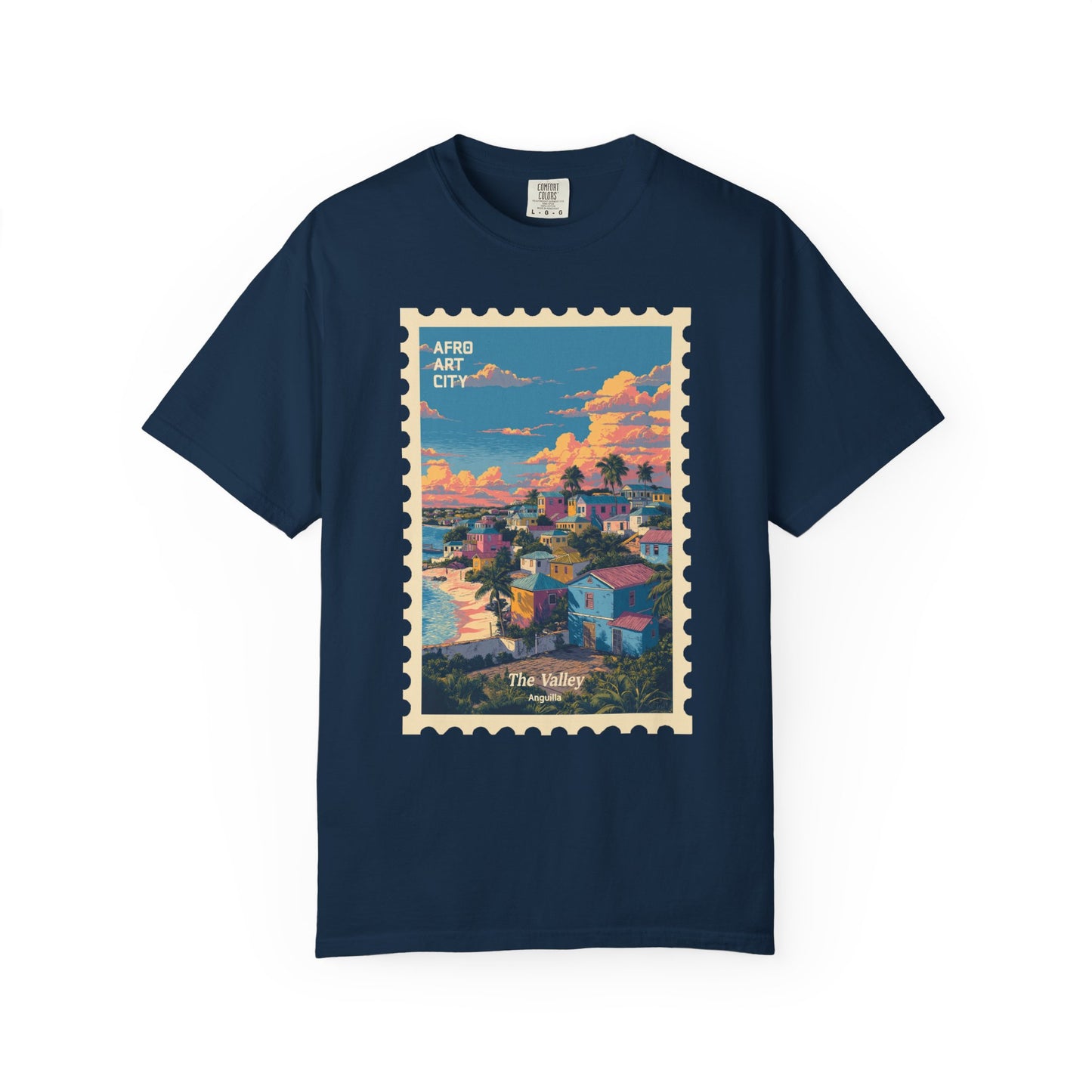Anguilla - The Valley | Postcards Travel T-Shirt
