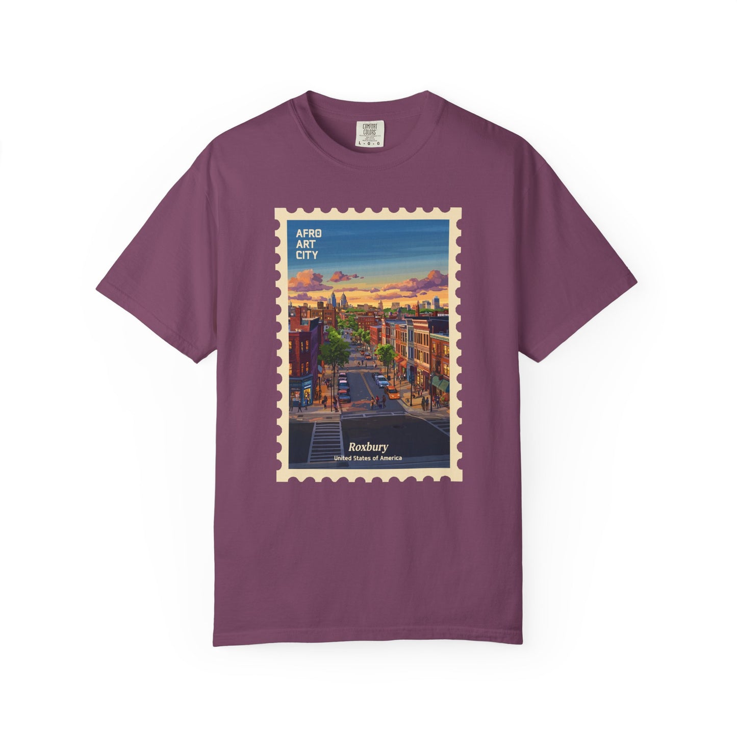 United States - Massachusetts, Roxbury | Postcards Travel T-Shirt