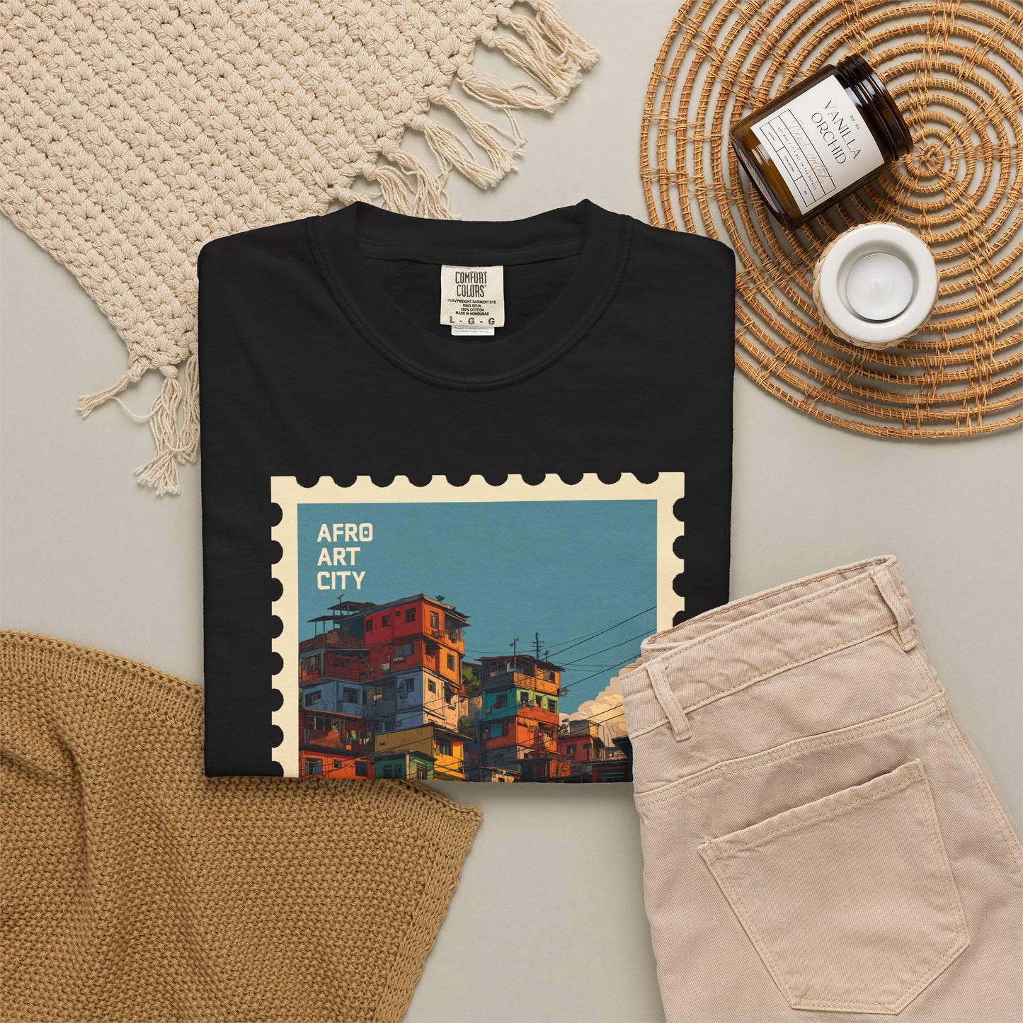 Brazil - Rio de Janeiro, Favela da Maré | Postcards Travel T-Shirt