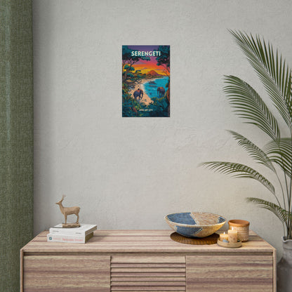 Tanzania - Serengeti ｜ Poster