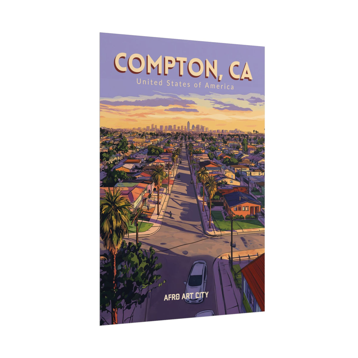 United States - California, Compton｜ Poster