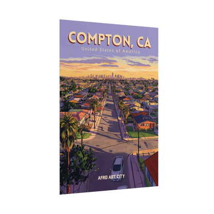 United States - California, Compton｜ Poster