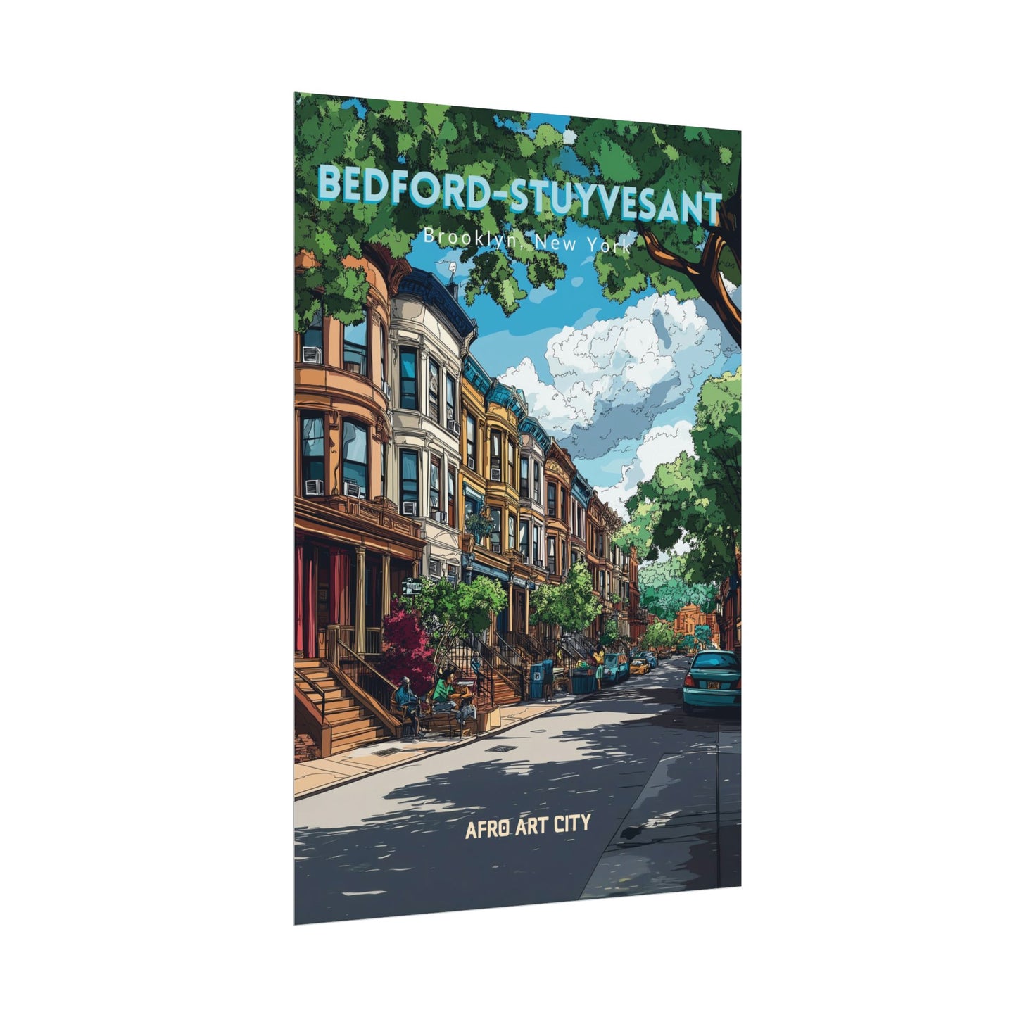 United States of America - Bedford-Stuyvesant, NY ｜ Poster
