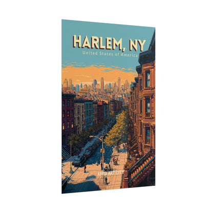United States - New York, Harlem ｜ Poster