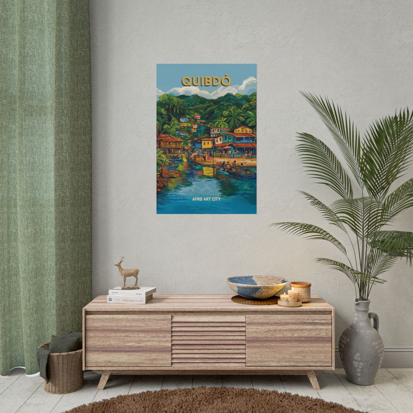 🇨🇴 Colombia - Quibdó ｜ Poster