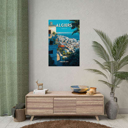🇩🇿 Algeria - Algiers ｜ Poster