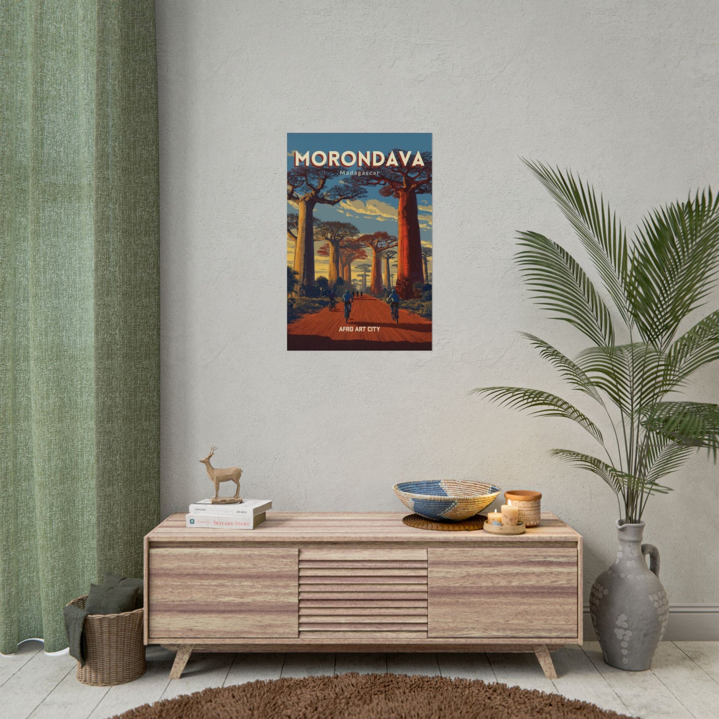 🇲🇬 Madagascar - Morondava｜Poster