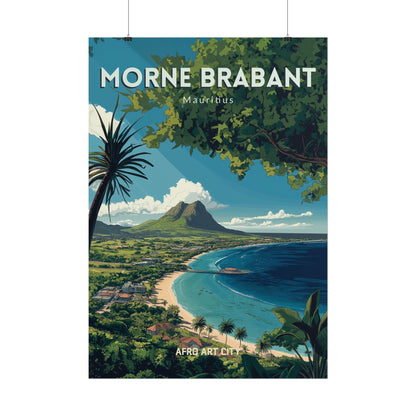 🇲🇺 Mauritius - Morne Brabant ｜ Poster