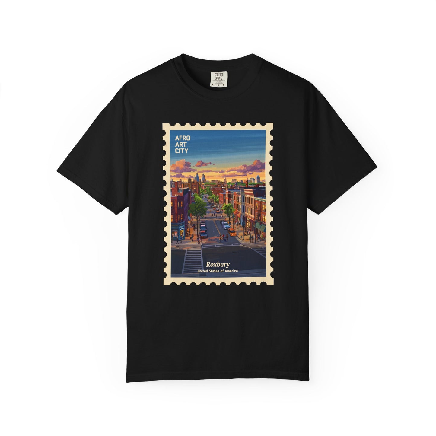 United States - Massachusetts, Roxbury | Postcards Travel T-Shirt