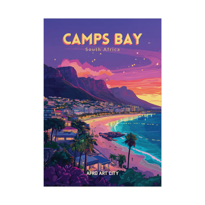 🇿🇦 South Africa - Camps Bay ｜ Poster