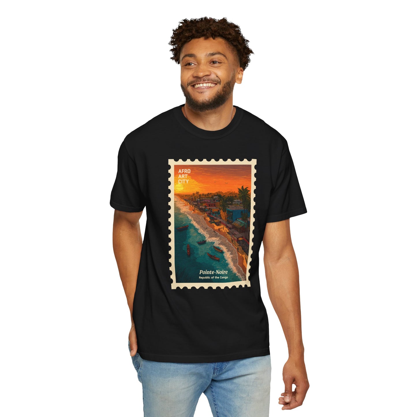 Congo - Pointe Noire | Postcards Travel T-Shirt